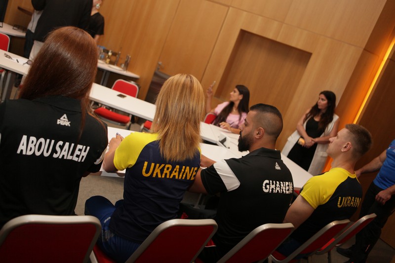 Lebanese Arm Wrestling Championship Press Conference