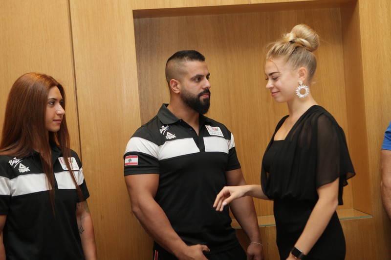 Lebanese Arm Wrestling Championship Press Conference