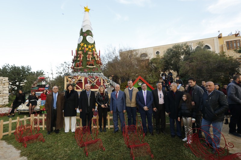 Christmas Village opening at Arnaoon – Batroun