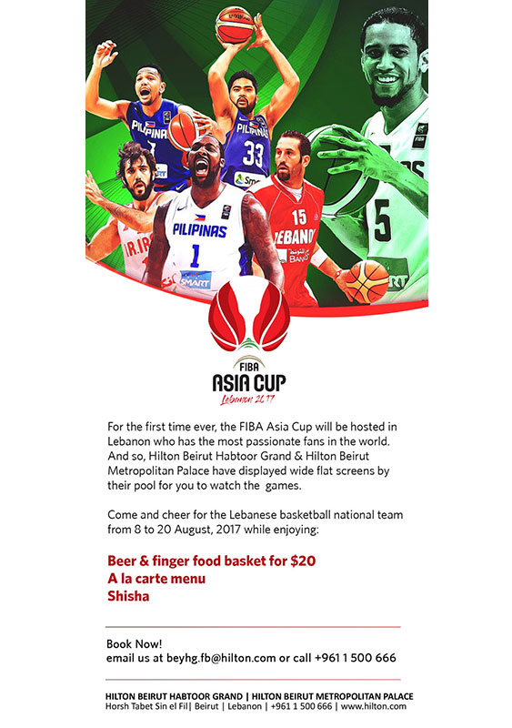 FIBA Asia Cup at Hilton