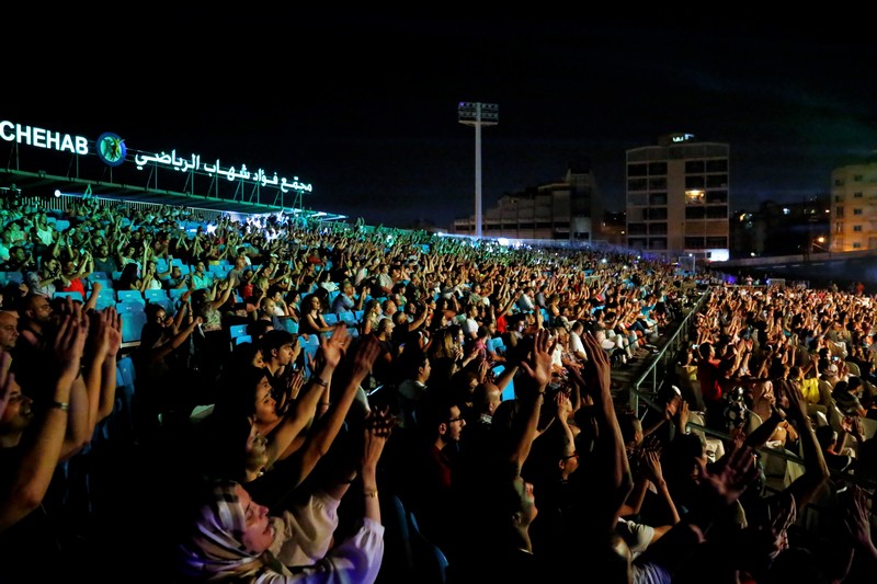 Assi El Hallani at Jounieh Summer Festival