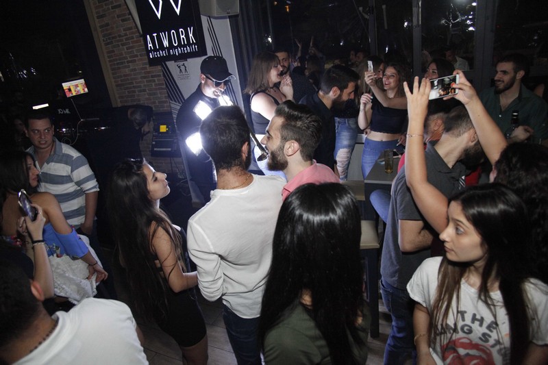 AT Work Beirut on Saturday Night
