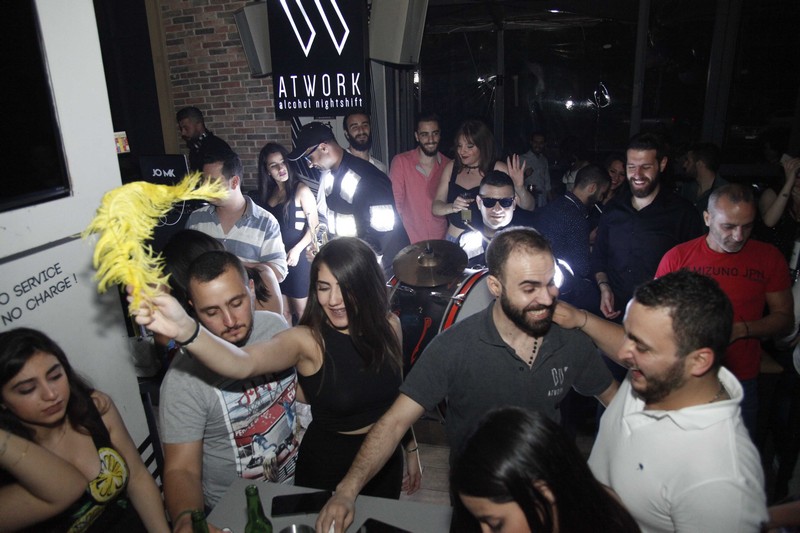 AT Work Beirut on Saturday Night