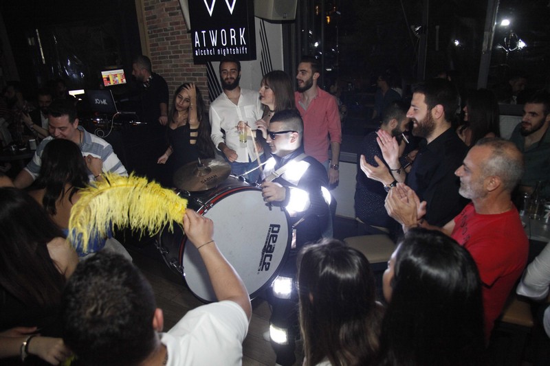 AT Work Beirut on Saturday Night
