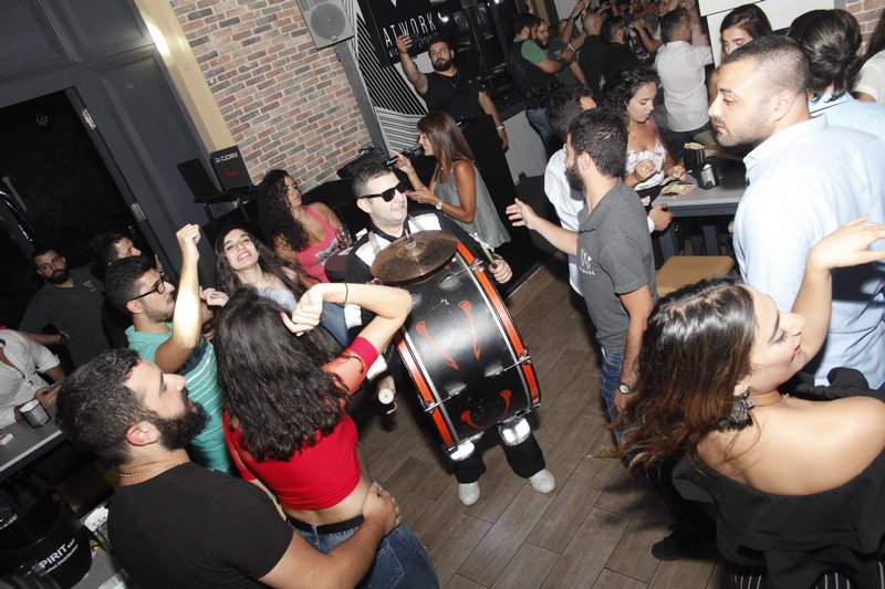 AT Work Beirut on Saturday Night