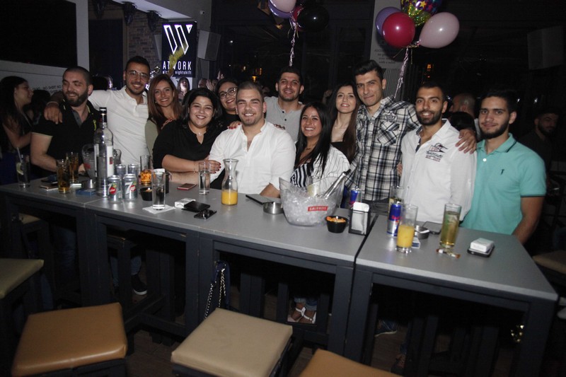 AT Work Beirut on Saturday Night