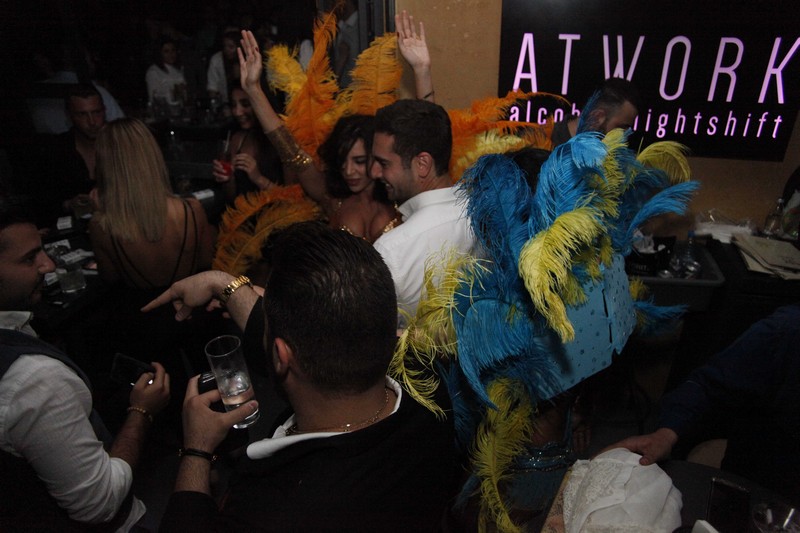 AT Work Beirut on Saturday Night