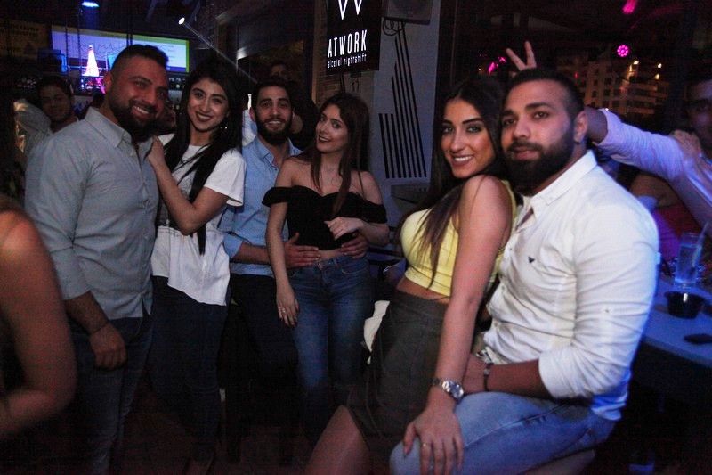AT Work Beirut on Saturday Night
