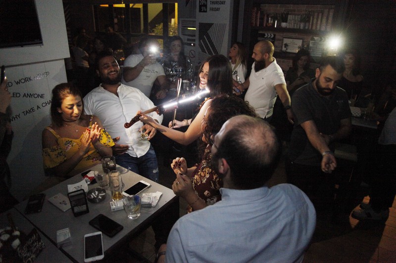 AT Work Beirut on Saturday Night