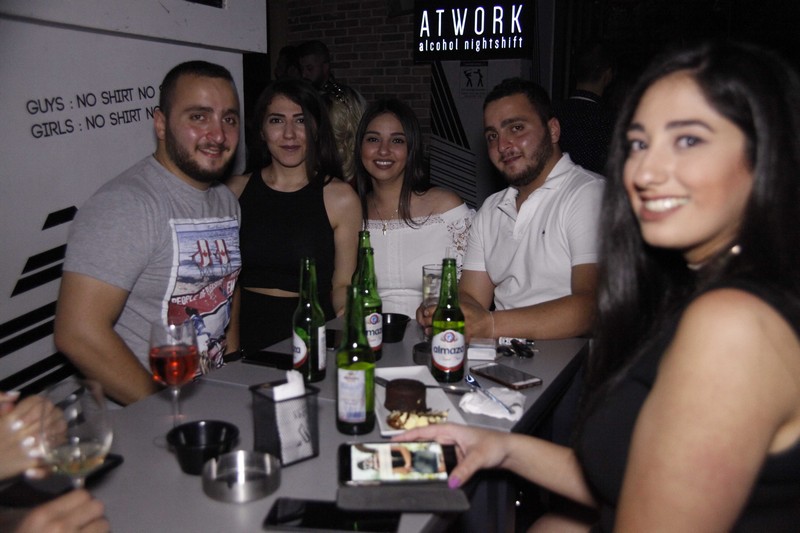 AT Work Beirut on Saturday Night