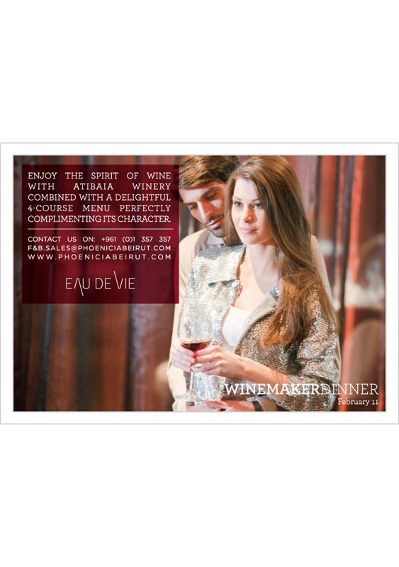 Atibaia Wine Maker Dinner at Eau De Vie