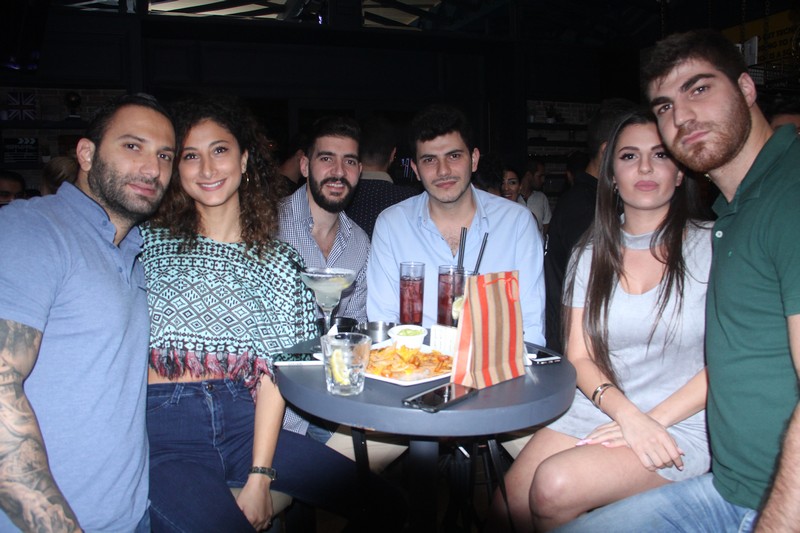Atwork on Saturday night 