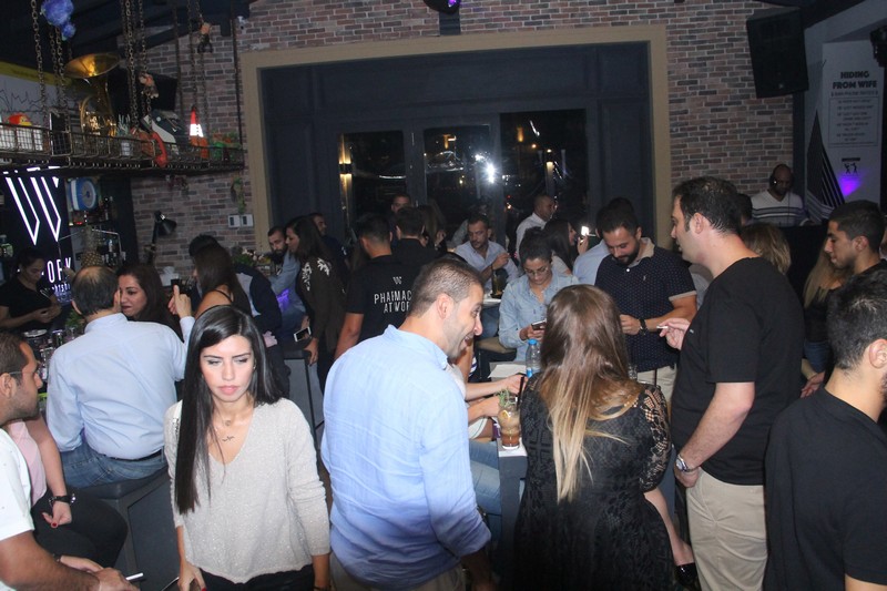 Atwork on Saturday night 