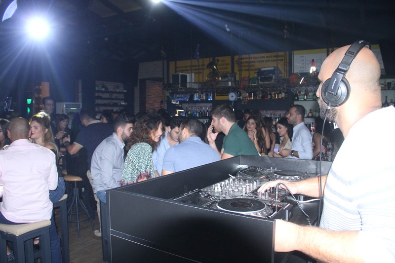 Atwork on Saturday night 