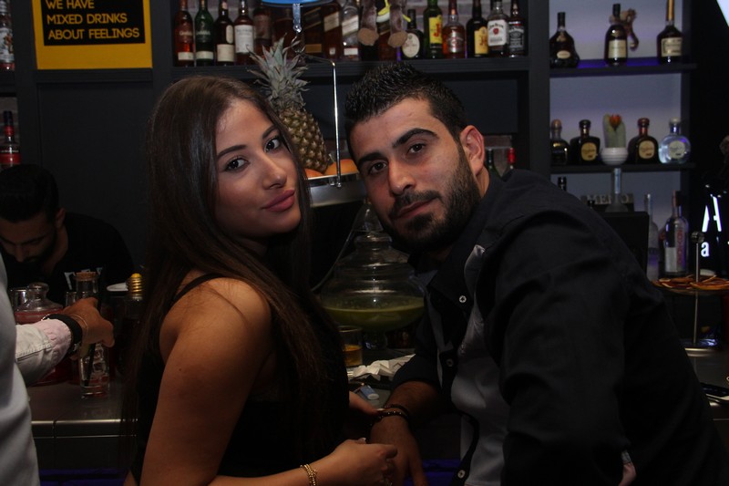 Atwork on Saturday night 