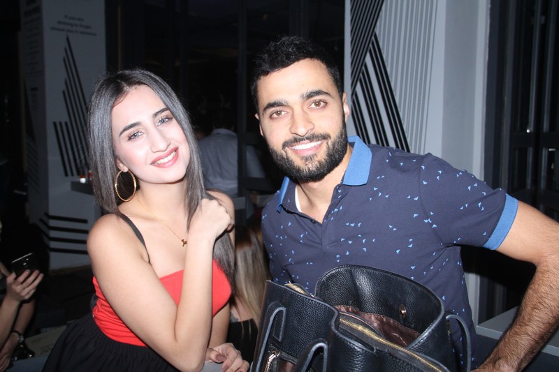 Atwork on Saturday night 