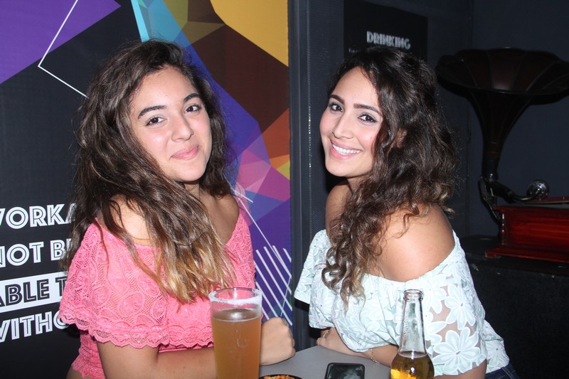 Atwork on Saturday night 