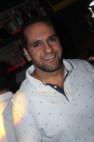 Atwork on Saturday night 