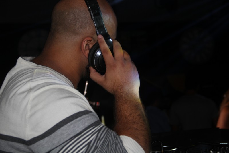 Atwork on Saturday night 