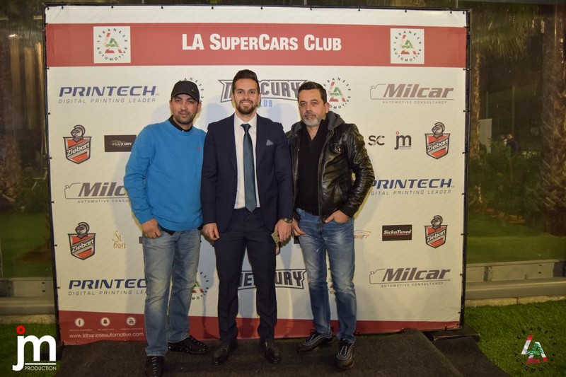 LA Supercars Club's 3rd anniversary with founder Mr. Fahed Abu Salah