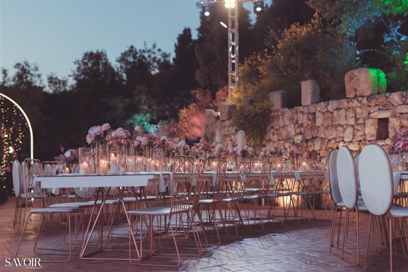 Congratulations Tania and Joe wedding classy solution by Joelle Roumi 