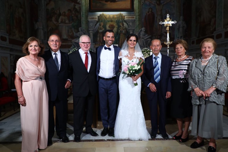Wedding of Philippe Chalu and Karen Malek