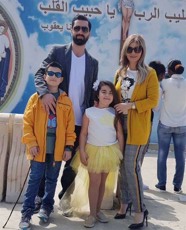 Lebanese Figures Celebrating Palm Sunday