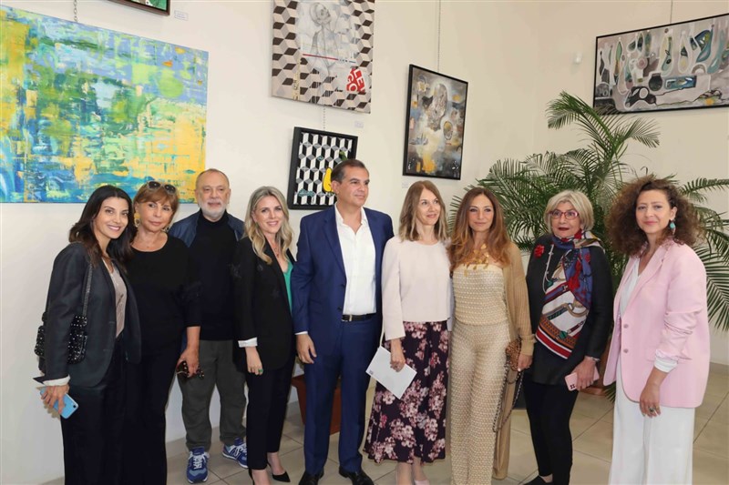 Rotating Art Exhibition at the Italian Embassy in Beirut