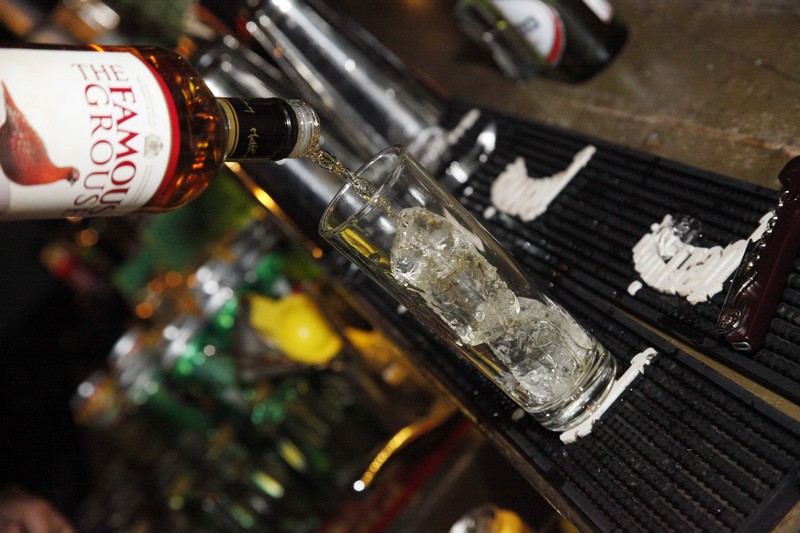 Bar 35 on Saturday Night