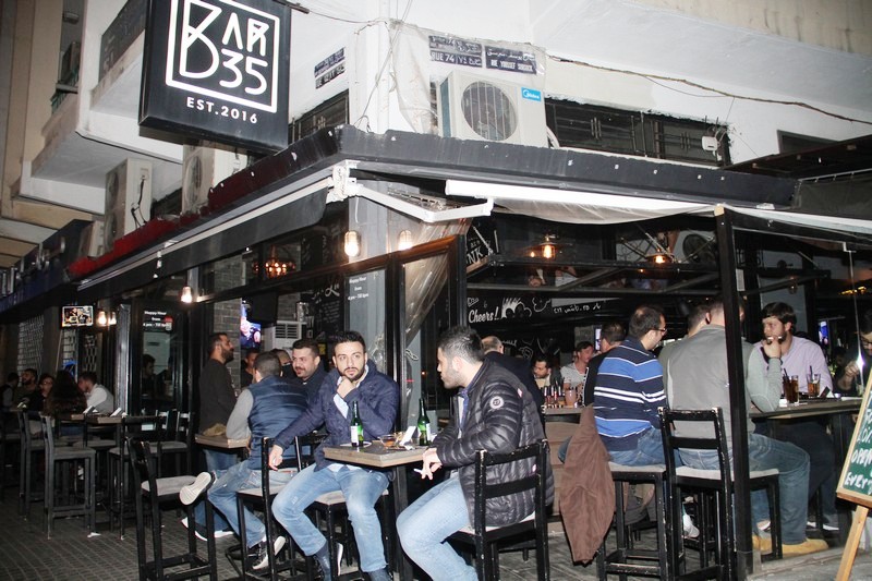 Bar 35 on Saturday Night