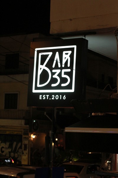 Bar 35 on Saturday night 