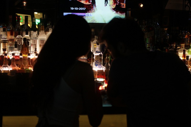 Bar 35 on Saturday Night