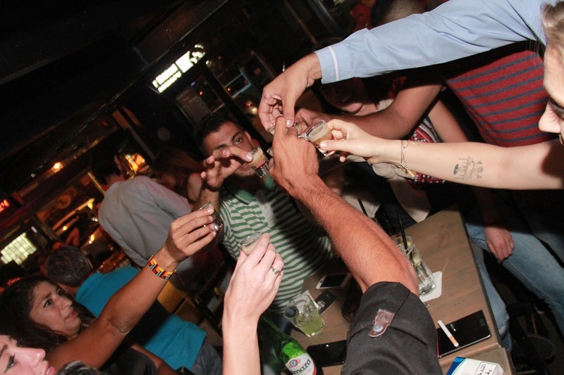 Bar 35 on Saturday Night