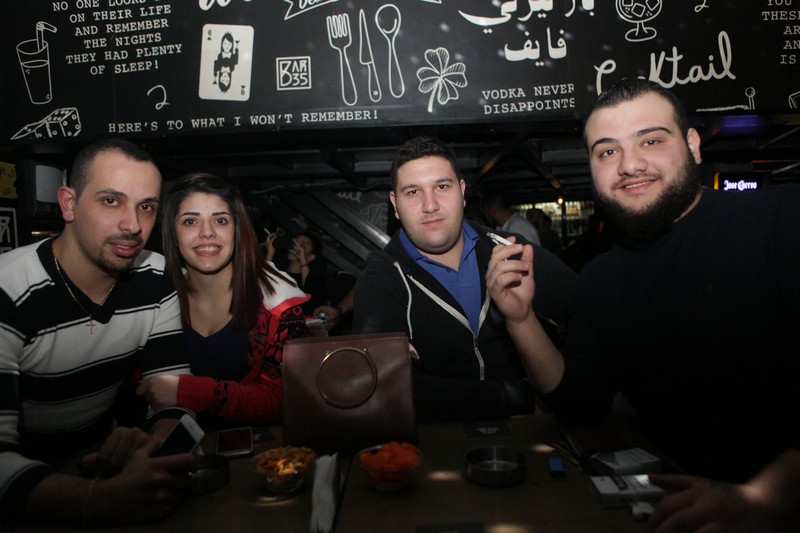 Bar 35 on Friday night 