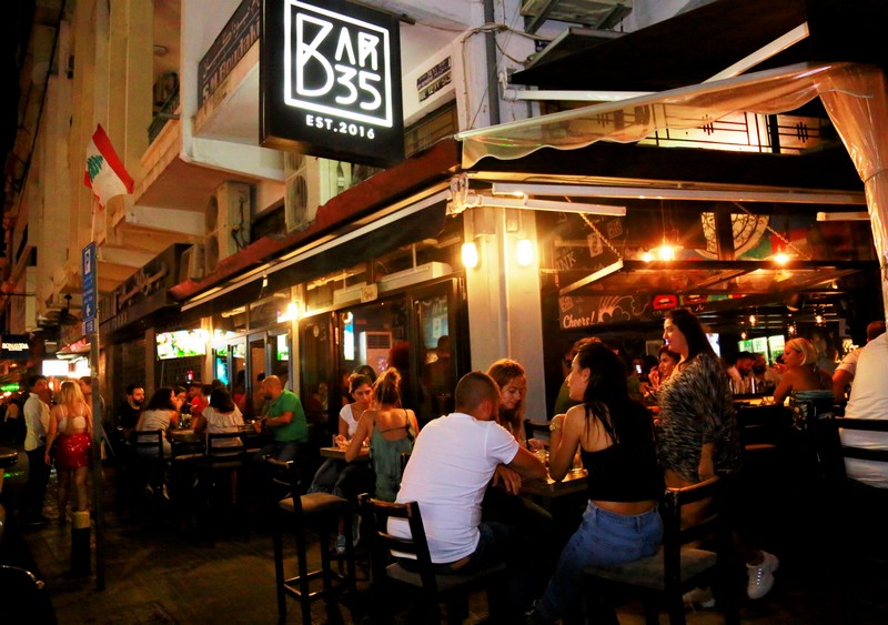 Bar 35 on Saturday Night