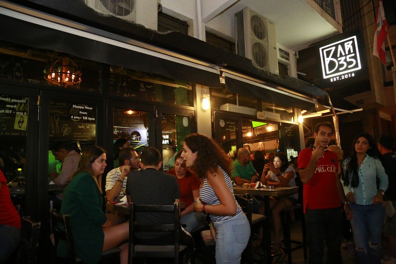 Bar 35 on Saturday Night