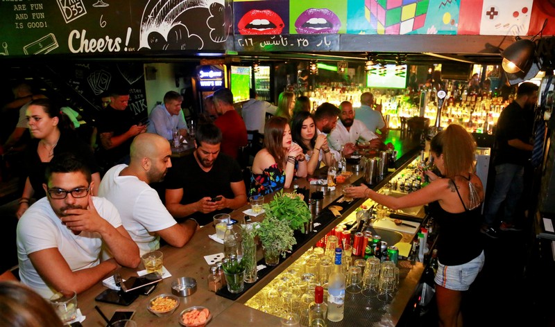 Bar 35 on Saturday Night