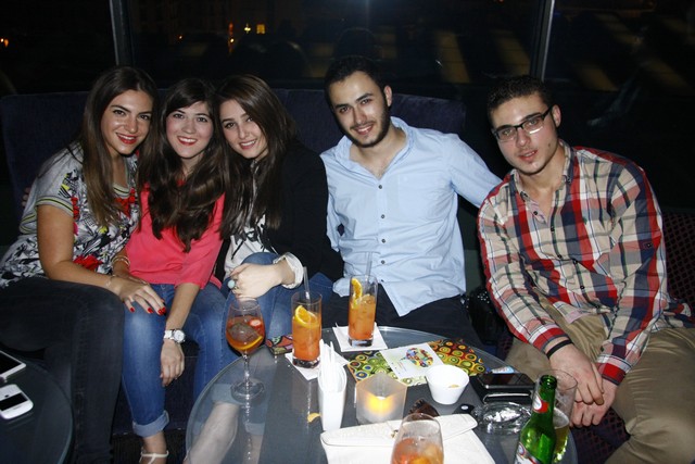 Bar 360 on Saturday Night