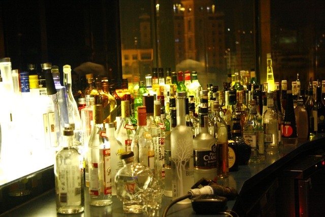 Bar 360 on Saturday Night