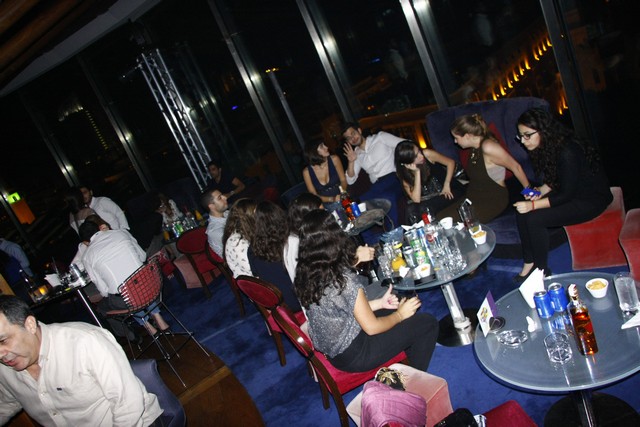 Bar 360 on Saturday Night