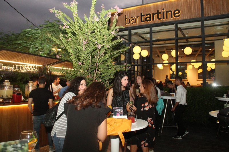 Opening of Outdoor Bar at Bartartine