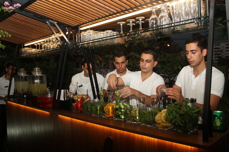Opening of Outdoor Bar at Bartartine