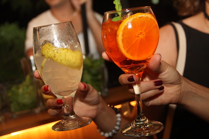 Opening of Outdoor Bar at Bartartine