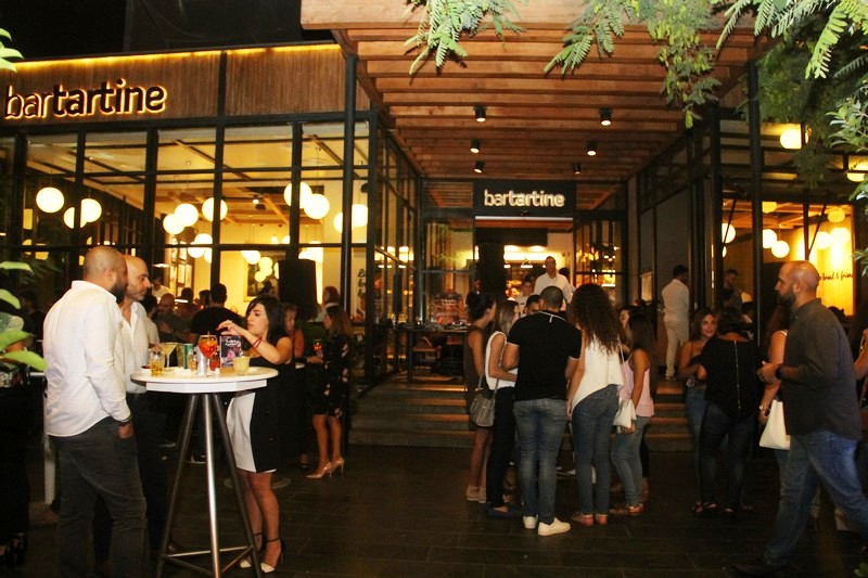 Opening of Outdoor Bar at Bartartine