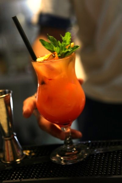 The Terrace on Saturday Night