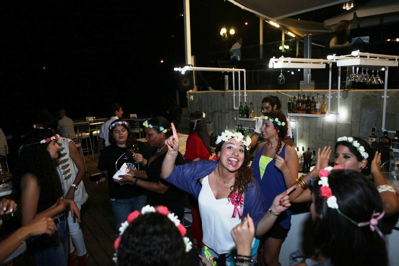 The Terrace on Saturday Night