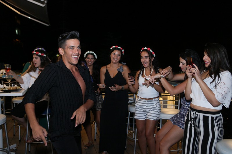 The Terrace on Saturday Night