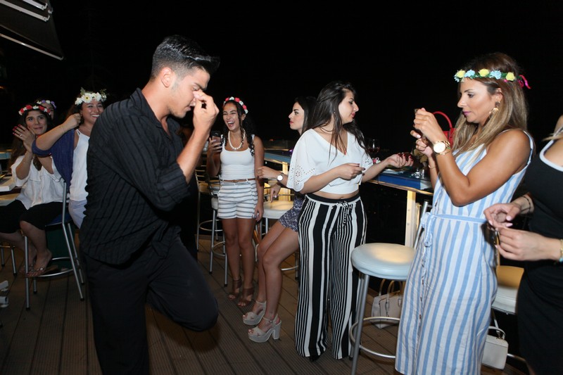 The Terrace on Saturday Night