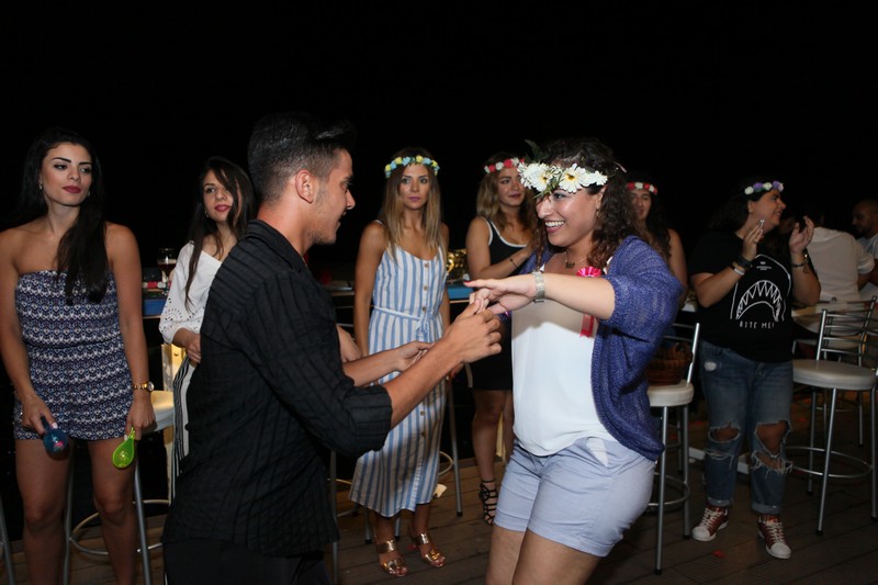 The Terrace on Saturday Night