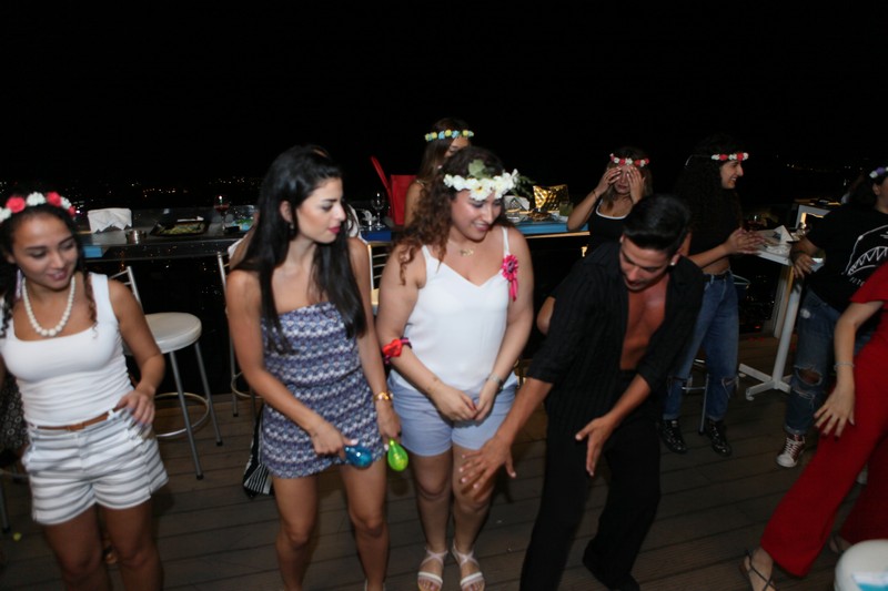 The Terrace on Saturday Night